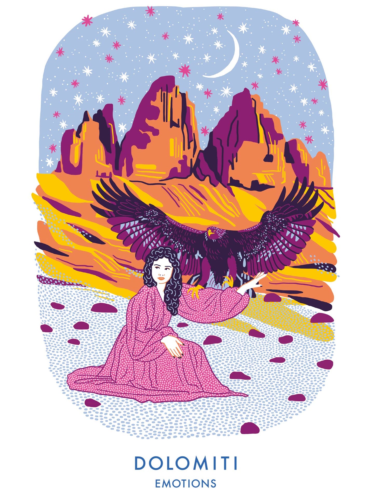 T-shirt Tre Cime di Lavaredo, Limited Edition