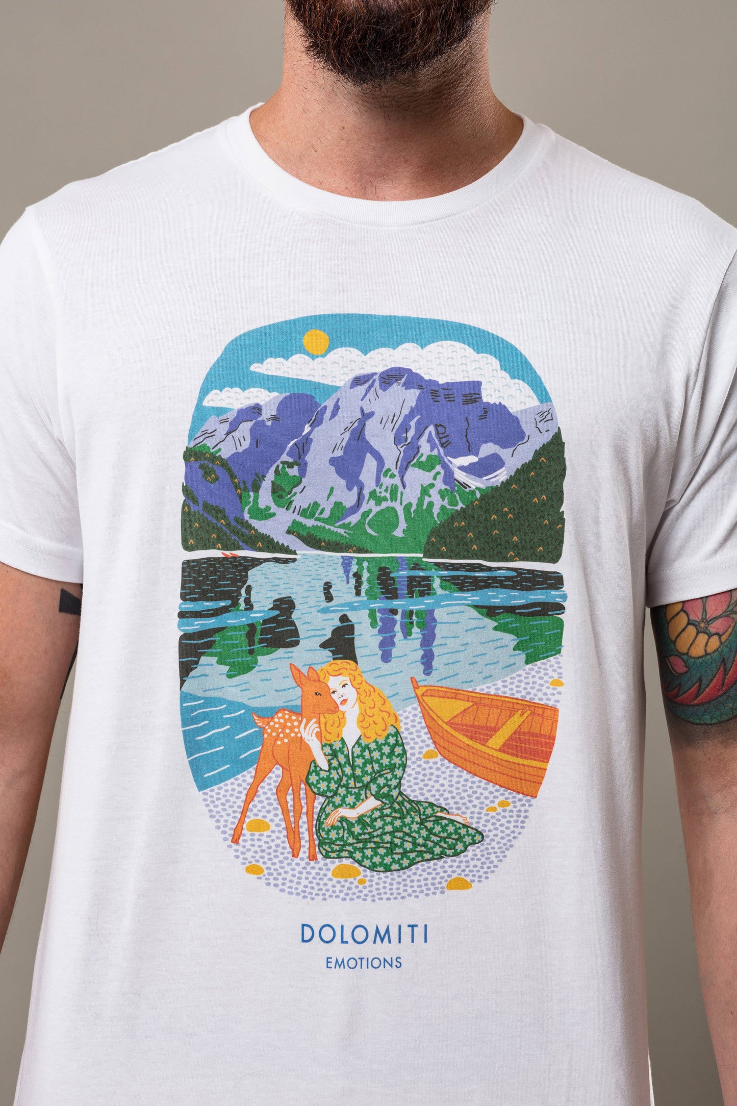T-shirt Lago di Braies, Limited Edition
